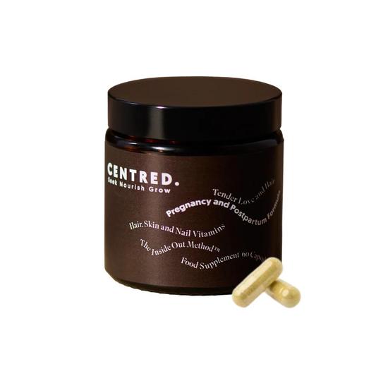 CENTRED. Pregnancy & Post Partum Hair Supplements Capsules 60 Capsules