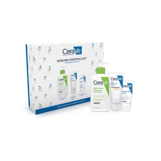 CeraVe Skin Care Essential Set For Normal To Dry Skin Gift Set