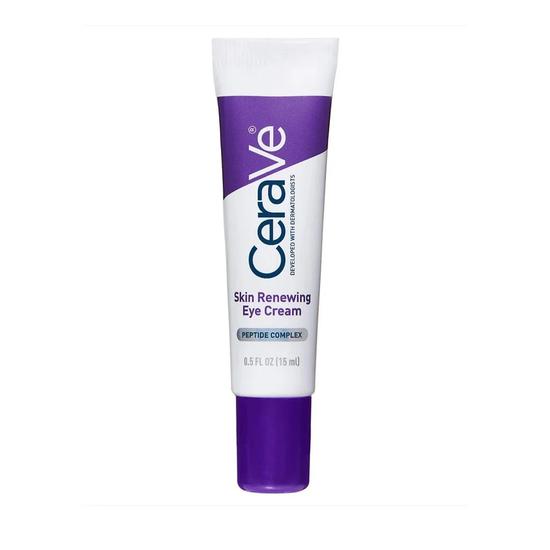CeraVe Skin Renewing Eye Cream With Peptide Complex & Caffeine For Brighter, Smoother Eyes