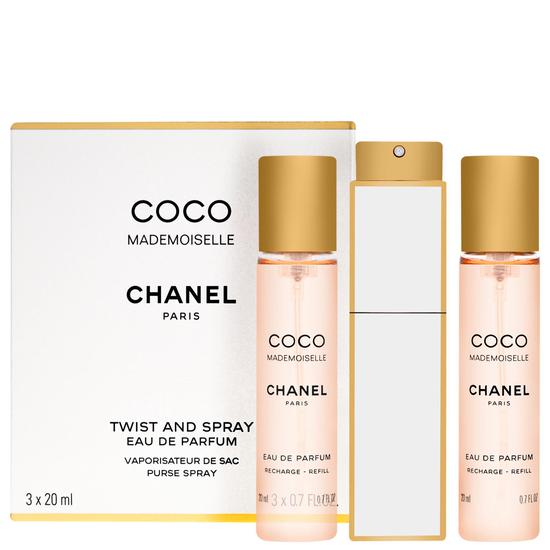 HOW TO REFILL CHANEL TWIST AND SPRAY - COCO MADEMOISELLE PERFUME 