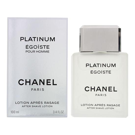 CHANEL Egoiste Platinum Aftershave Lotion For Him 100ml