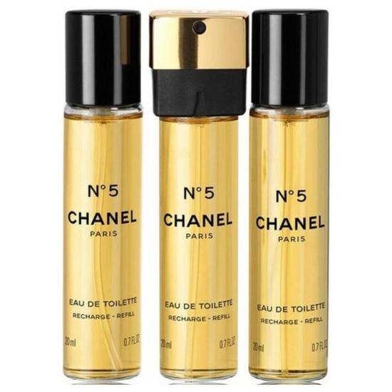 CHANEL No. 5 NO5 Eau De Parfum 3 X 20ml