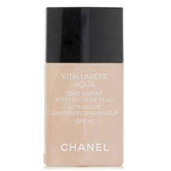 CHANEL Vitalumiere Aqua Ultra Light Skin Perfecting M/U SPF 15 20 Beige