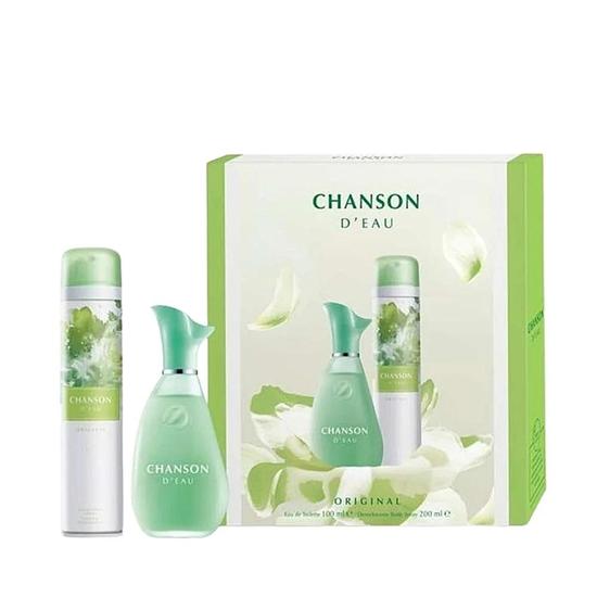 Chanson d'Eau Gift Set Eau de Toilette 100ml Deodorant Body Spray 200ml