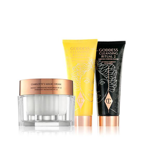 Charlotte Tilbury Cleanse, Hydrate & Glow Spa Facial Duo