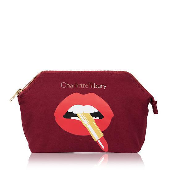 Charlotte Tilbury Hot Lips Makeup Bag
