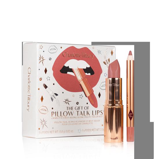 Charlotte Tilbury The Gift Of Pillow Talk Lips Makeup Gift Set