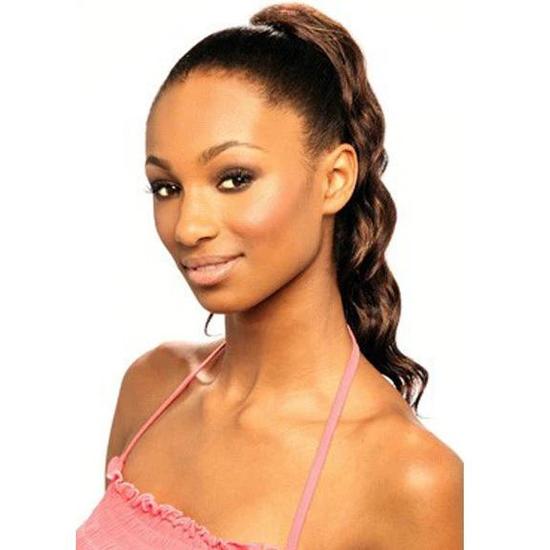 Cherish Synthetic Drawstring New York Girl Ponytail