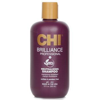 CHI Deep Brilliance Olive & Monoi Neutralising Shampoo 355ml