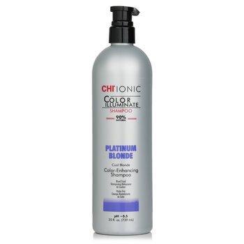 CHI Ionic Colour Illuminate Shampoo Platinum Blonde 739ml