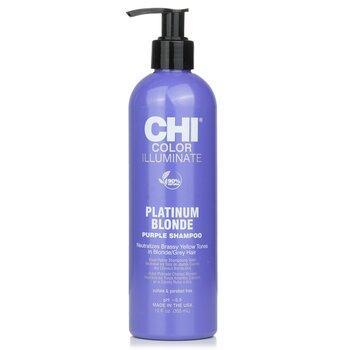 CHI Ionic Colour Illuminate Shampoo Platinum Blonde Purple Shampoo 355ml
