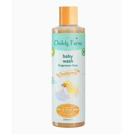 Childs Farm Baby Wash Fragrance Free Oat Derma 250ml