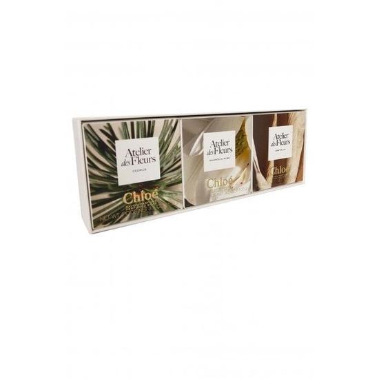 Chloé Atelier Des Fleurs Soap Set Of Each Fragrance Soap Cedrus, Magnolia Alba & Santalum
