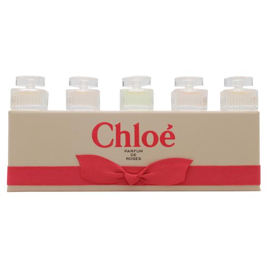 Chloé Miniature Gift Set 5ml Nomade Eau De Parfum + 5ml Nomade Nuit D'egypte Eau De Parfum + 5ml Chloe Eau De Parfum + 5ml Lumnieuse Eau De Parfum