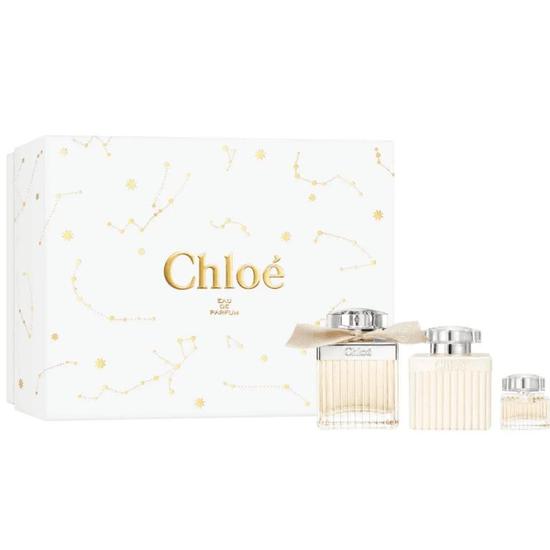 Chloé Nomade Eau De Parfum Women's Perfume Gift Set Spray With Body Lotion & 5ml Eau De Parfum