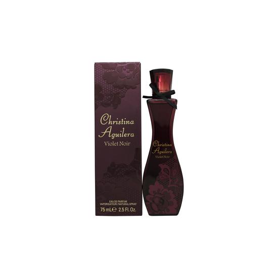 Christina Aguilera Violet Noir Eau De Parfum For Her 75ml