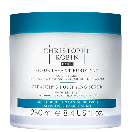 Christophe Robin Cleansing Purifying Scrub Shampoo With Sea Salt 250ml