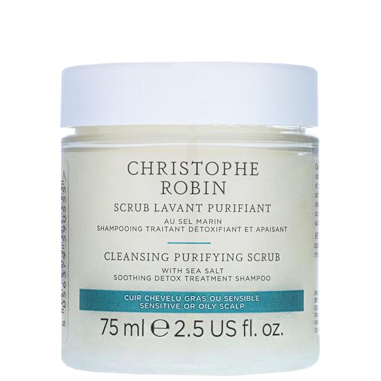 Christophe Robin Cleansing Purifying Scrub Shampoo With Sea Salt 75ml