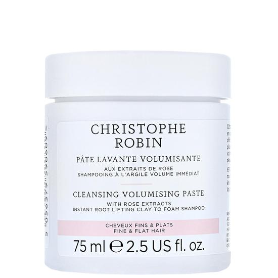 Christophe Robin Cleansing Volumising Paste Shampoo With Rose Extracts 75ml