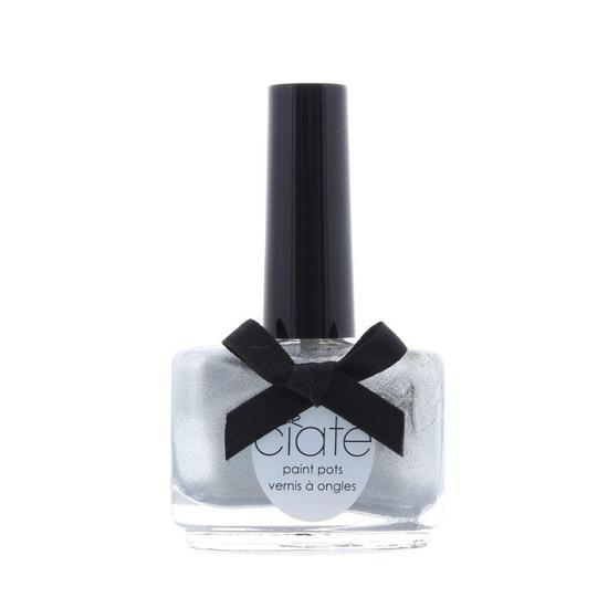 Ciaté London Fit For A Queen Paint Pots 13.5ml Nail Polish Silver Shimmer New 13.5ml