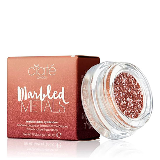 Ciaté London Marbled Metals Metallic Glitter Eyeshadow Gilded