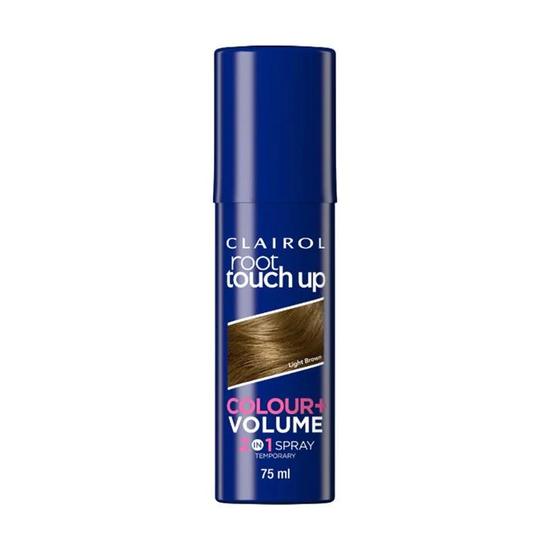 Clairol Root Touch Up 2 In 1 Temporary Colour Spray Light Brown