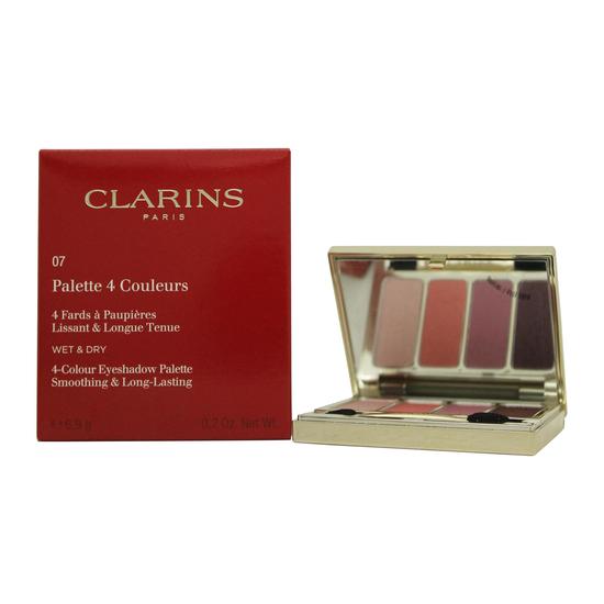 Clarins 4 Colour Eyeshadow Palette 07 Lovely Rose
