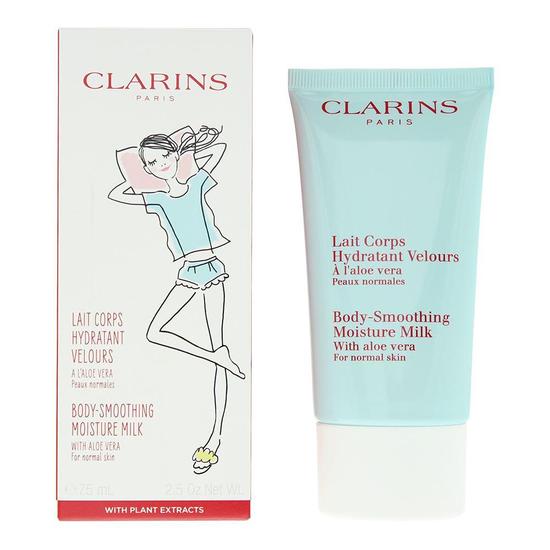 Clarins Body Smoothing Moisture Milk With Aloe Vera 75ml