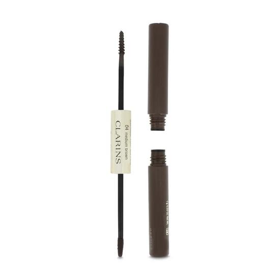 Clarins Brown Duo Defines & Fixes Brows 04 Medium Brown