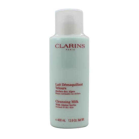 Clarins Cleansers & Toners Cleansing Milk With Alpine Herbs Dry/Normal Skin 400ml
