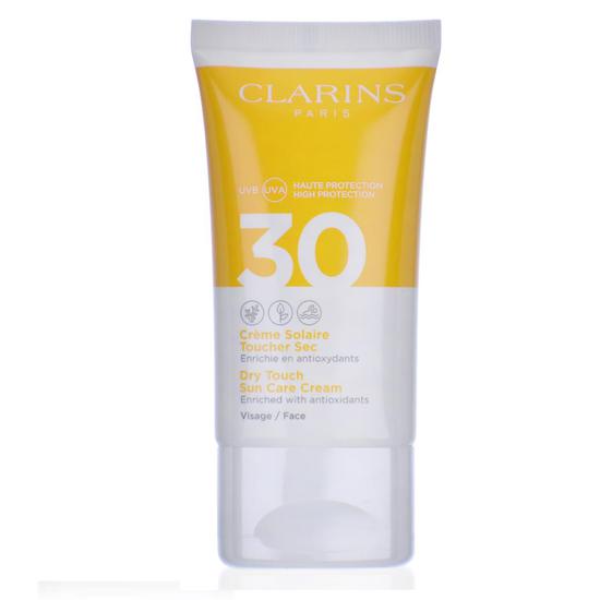 Clarins Dry Touch Sun Care Cream For Face SPF 30 50ml