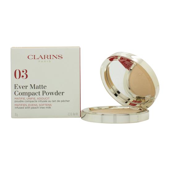 Clarins Ever Matte Compact Powder 03 Light Medium