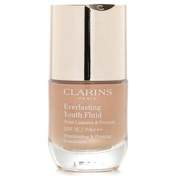 Clarins Everlasting Youth Fluid Illuminating & Firming Foundation SPF 15 109 Wheat