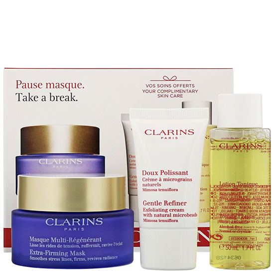 Clarins Gifts & Sets Extra Firming Mask 75ml Gentle Refiner & Toning Lotion 15ml