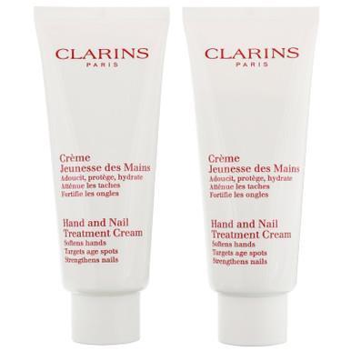 Clarins Hand & Nail Treatment Cream 2 X 100ml