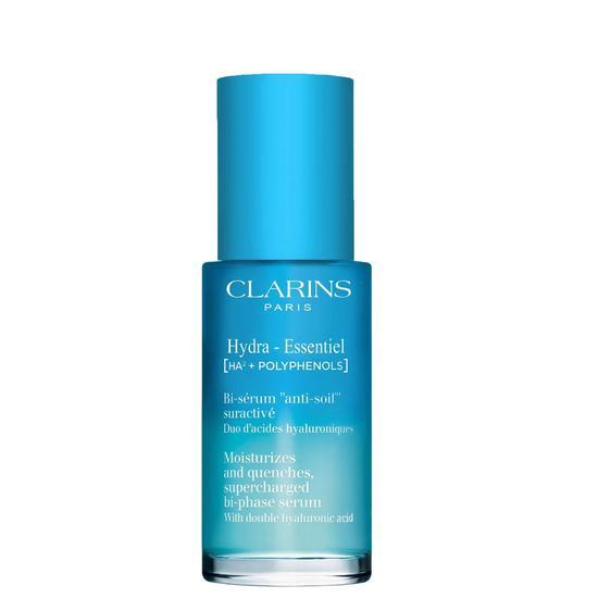 Clarins Hydra Essentiel Moisturises & Quenches, SuperCharged Bi Phase Serum 30ml