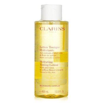 Clarins Hydrating Toning Lotion With Aloe Vera & Saffron Flower Extracts Normal To Dry Skin