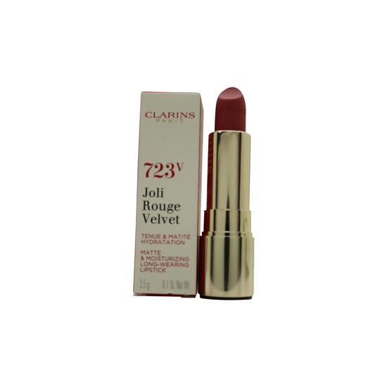Clarins Joli Rouge Velvet Lipstick 723V-Raspberry
