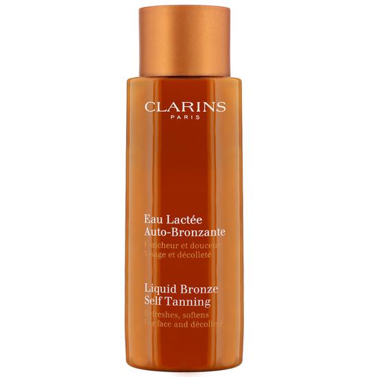 Clarins Liquid Bronze Self Tanning For Face & Decollete 125ml