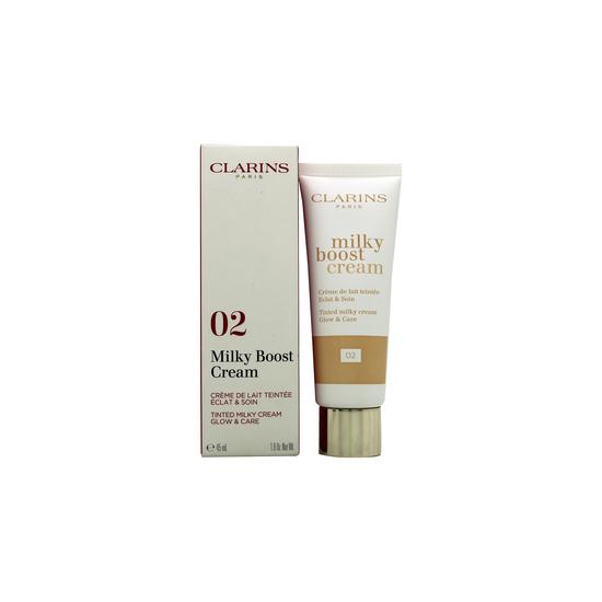 Clarins Milky Boost Cream Tinted Glow & Care 02