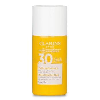 Clarins Mineral Sun Care Fluid For Face SPF 30 For Sensitive Areas 30ml