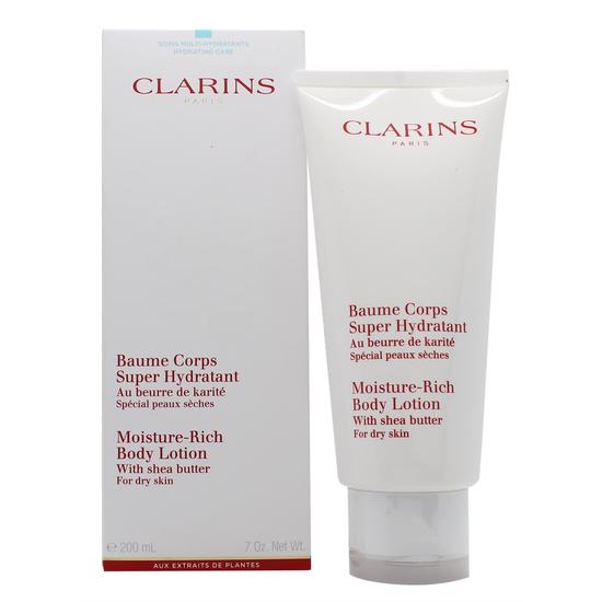 Clarins Moisture Rich Body Lotion With Shea Butter 200ml