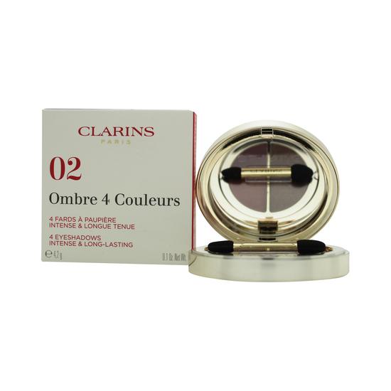 Clarins Ombre 4-Colour Eyeshadow Palette 02 Rosewood Gradation