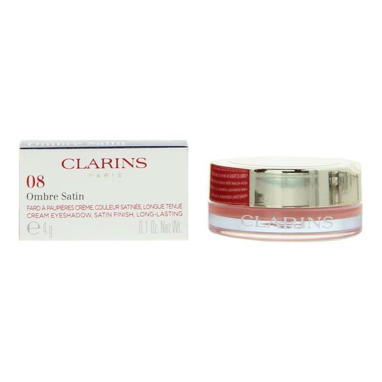 Clarins Ombre Satin Cream Eyeshadow 08 Glossy Coral