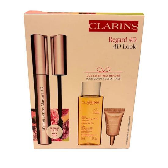 Clarins Regard 4d Look Your Beauty Essentials Gift Set