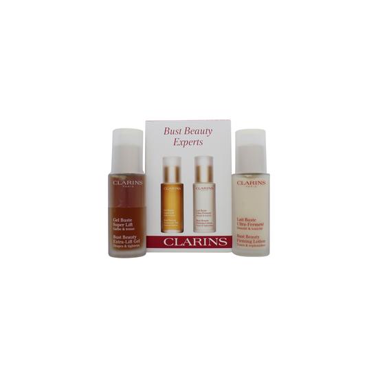Clarins Skin Care Bust Beauty Extra-Lift Gift Set 50ml Gel + 50ml Firming Lotion