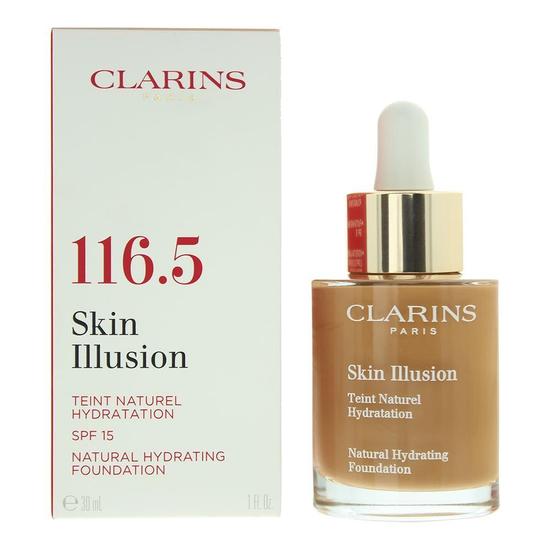 Clarins Skin Illusion Natural Hydrating Foundation SPF 15 116.5 Coffee
