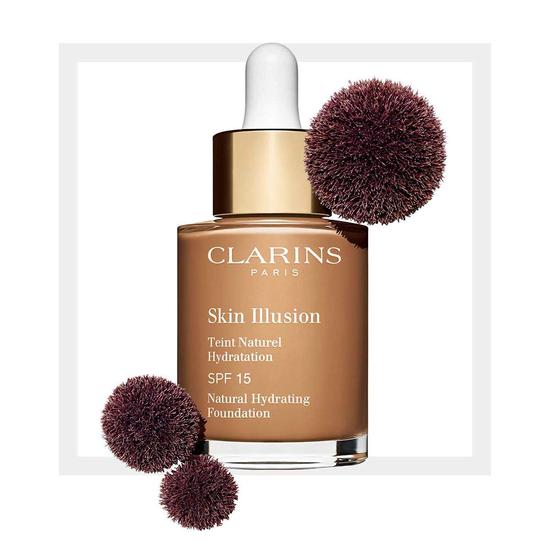 Clarins Skin Illusion Natural Hydrating Foundation SPF15 114-Cappuccino