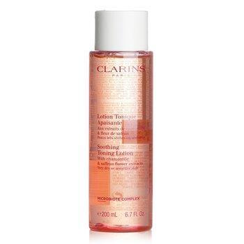 Clarins Soothing Toning Lotion With Chamomile & Saffron Flower Extracts Very Dry Or Sensitive Skin