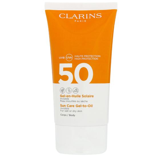 Clarins Sun Care Gel-To-Oil For Body SPF50 150ml